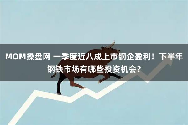 MOM操盘网 一季度近八成上市钢企盈利！下半年钢铁市场有哪些投资机会？
